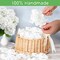 1250+ Real Dried Ivory White Hydrangea Petals – 0.88 oz Preserved Natural Flower Petals for Weddings, Party Confetti, Table Centerpieces, and Crafts